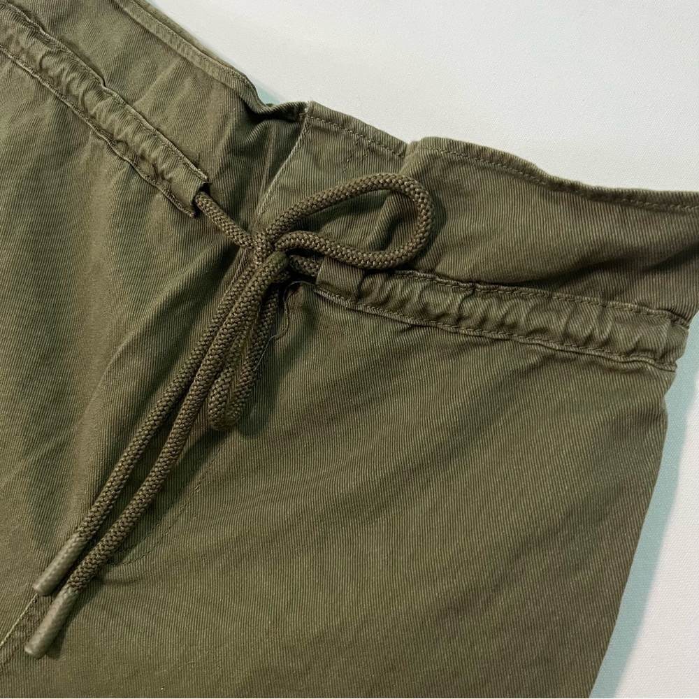Future Collective Jenny K Lopez pants 8 Eyelet Loose baggy High rise waist Olive - Picture 8 of 10